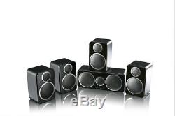 Wharfedale DX-2 5.1 Speaker Package Home Theatre Surround Black