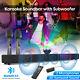 Wireless Bluetooth Tv Sound Bar Home Theater Subwoofer Soundbar 2 Karaoke Mic