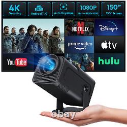 XGODY 4K Projector HD 12000 Lumen 5G Android TV Portable Home Theater Video HDMI