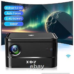 XGODY 4K UHD Projector HDMI USB LED Smart 5G WiFi Bluetooth Android Home Theater