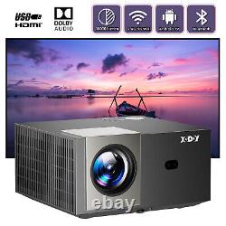 XGODY 5G WiFi Beamer Android TV Bluetooth LED 4K Projector Home Theater USB HDMI