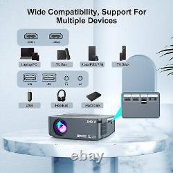 XGODY Bluetooth Projector 4K 5G WiFi Portable Beamer Home Theater With Screen