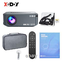 XGODY Projector 12000 Lumen 4K HD WiFi HDMI Bluetooth Office Home Theater Cinema