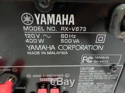 Yamaha RX-V673 3D 7.1 Channel Home Theater HD Network Receiver