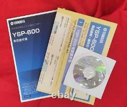 Yamaha YSP-600 Digital Sound System From Japan Good Condition Black